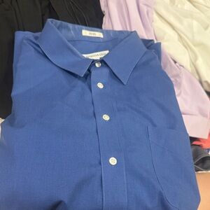 Joseph & Feiss Classic Blue Button Down Shirt